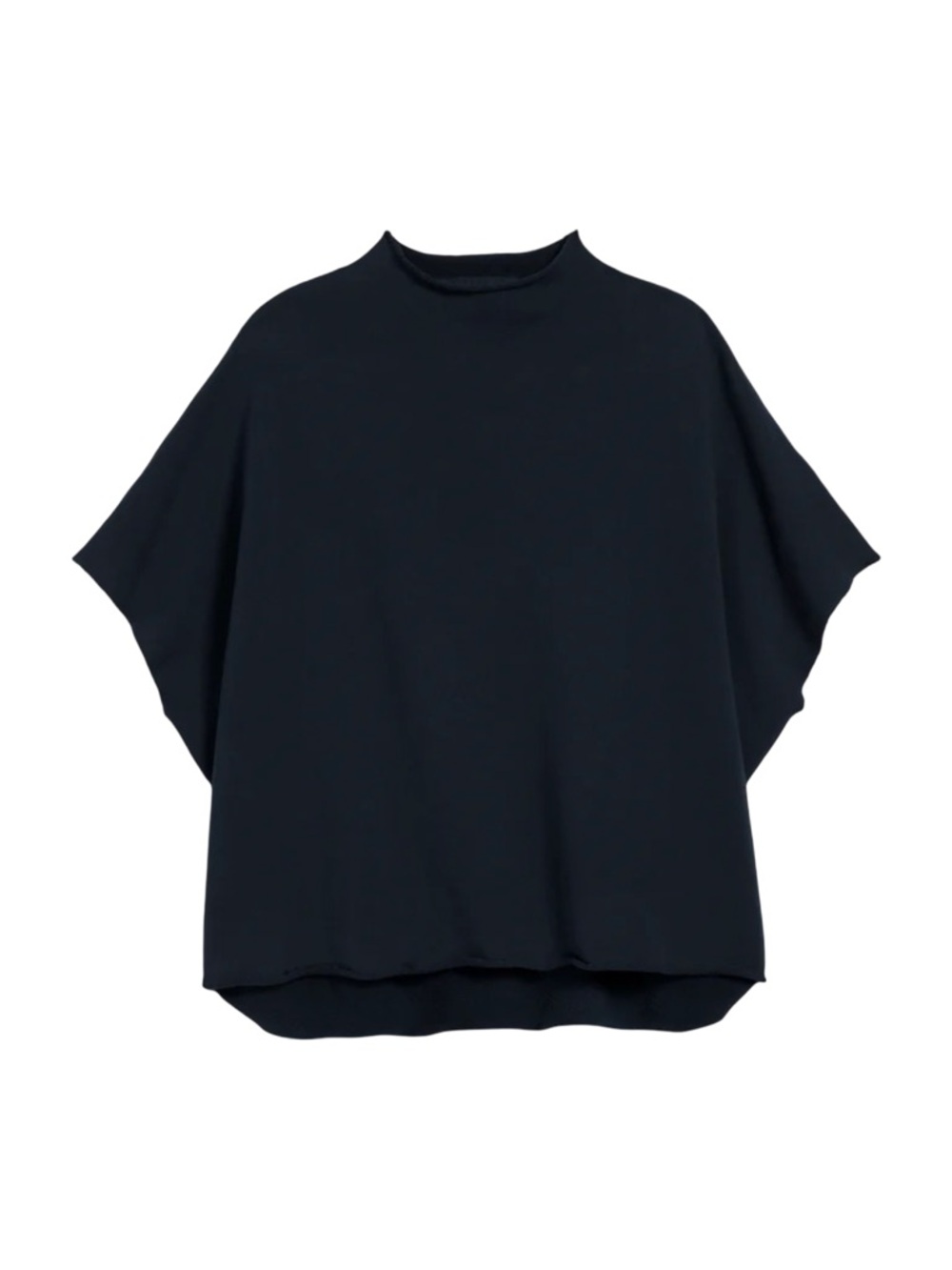 Frank & Eileen NWOT Audrey Funnel Neck Capelet British Royal Navy One Size - Picture 3 of 8